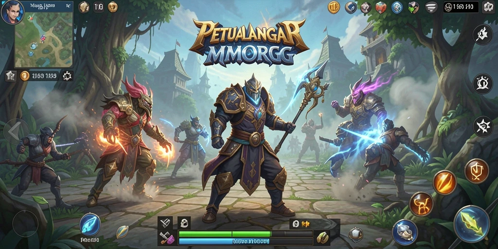 Screenshot gameplay 116X menampilkan aksi pertempuran yang mendebarkan.